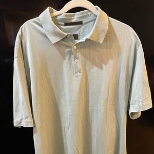 Nike x Tiger Woods Mint Green Golf Polo — Mens XL